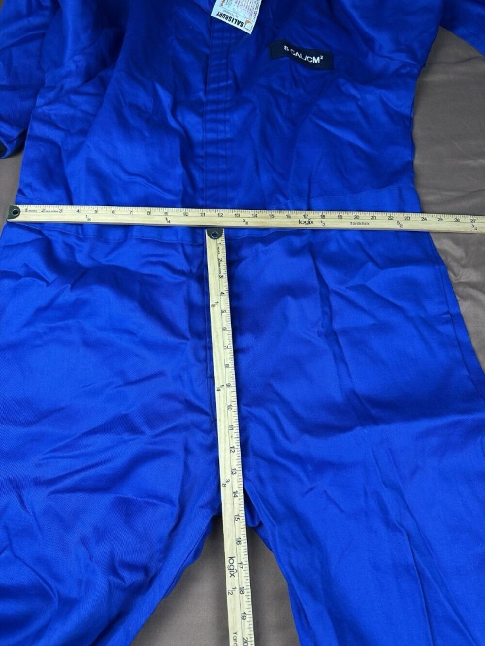 Salisbury Honeywell Arc Flash Coverall 2XL 8 Cal/cm2 HRC 2 Blue ACCA 8 BL NWT - Picture 6 of 13
